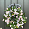 Light Pink Peony Wreath