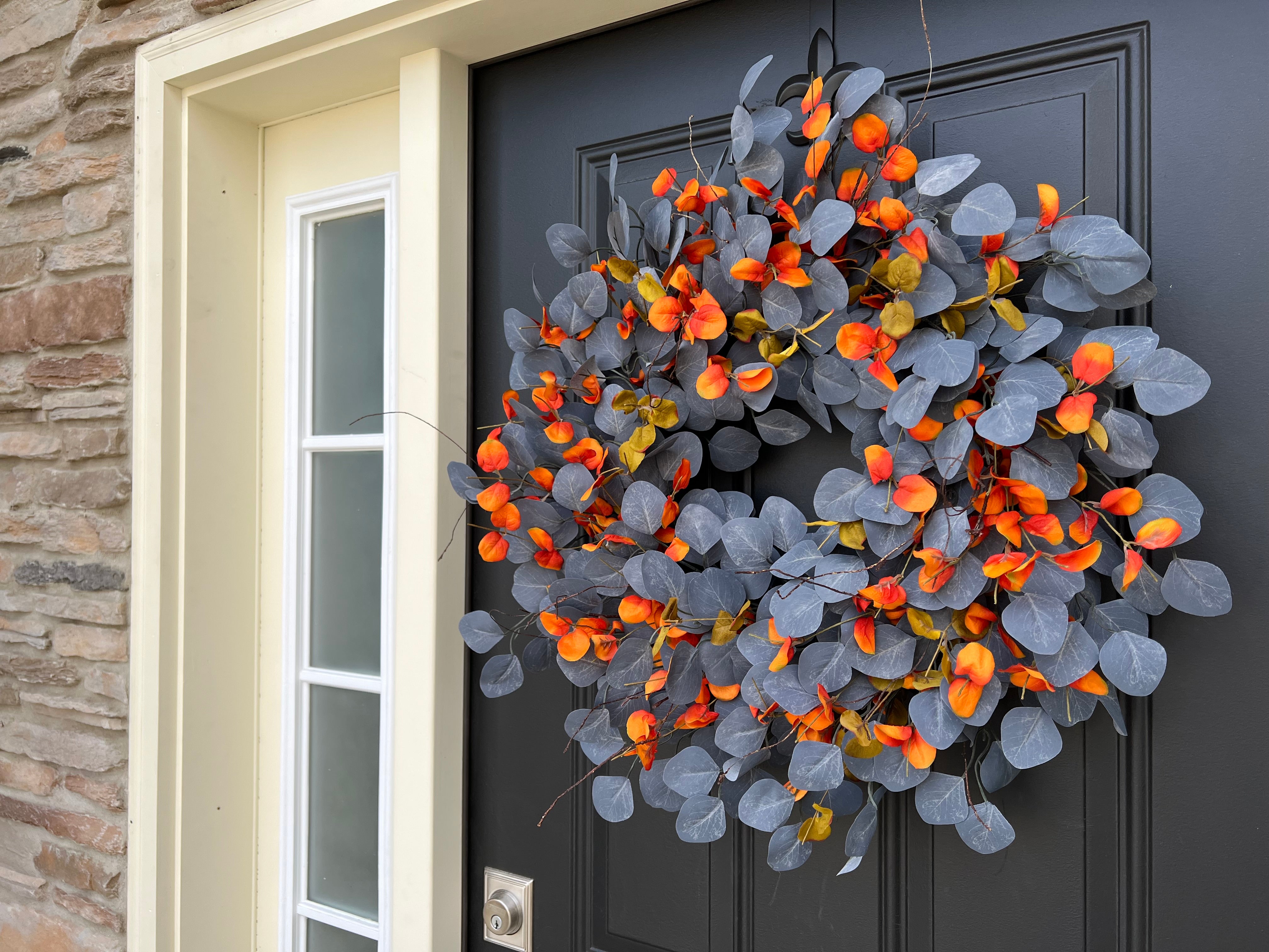 Harvest Blue Eucalyptus Wreath