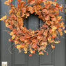 Bittersweet and Fall Foliage Wreath - TwoInspireYou