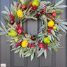 Mixed Winter Fruit Wreath - TwoInspireYou