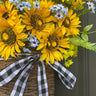 Forget-Me-Not Sunflower Door Basket - TwoInspireYou
