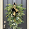 Jingle All the Way Christmas Pine Swag Wreath - TwoInspireYou