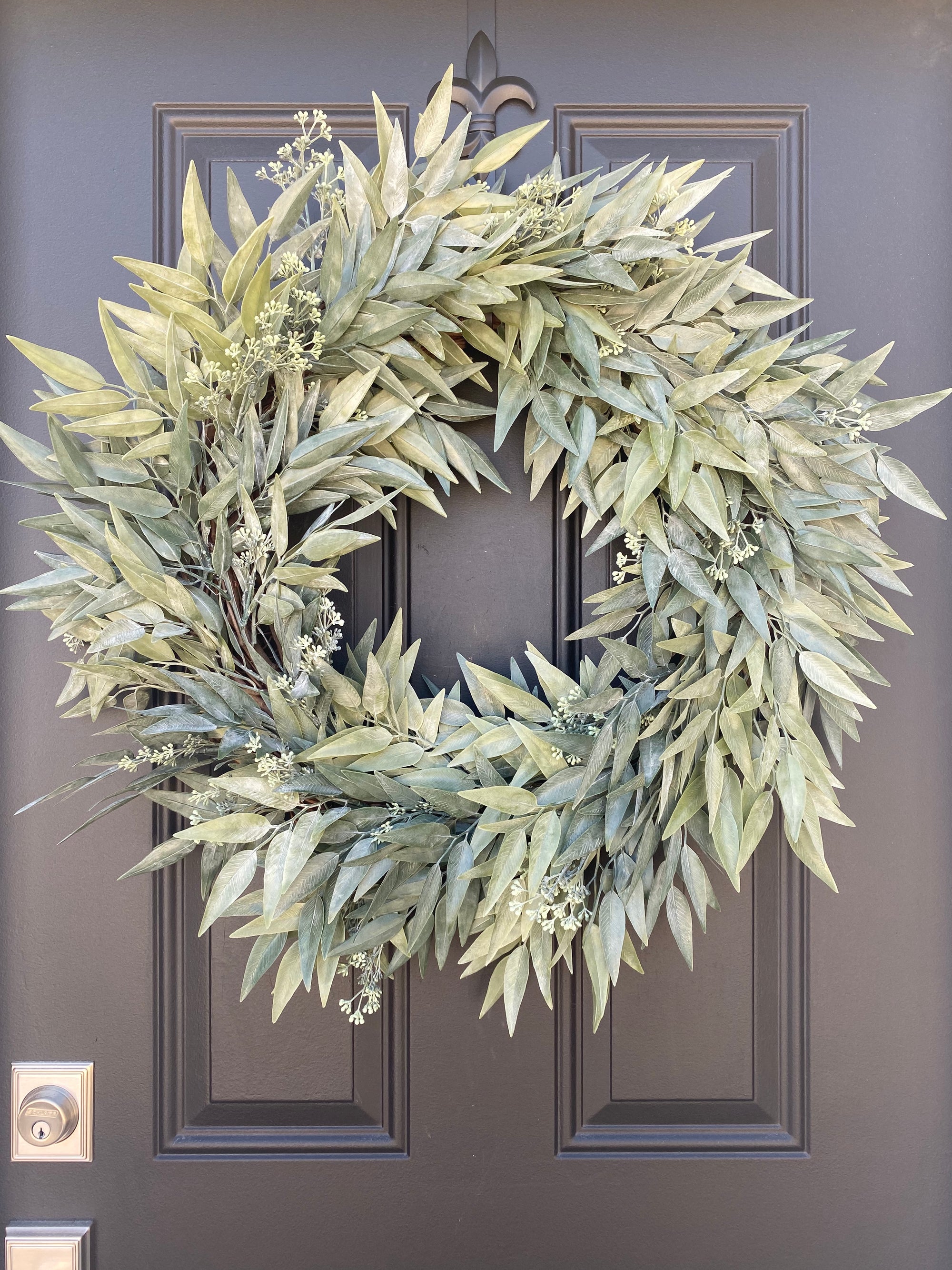 Eucalyptus Wreath for Front Door