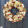 Cozy Autumn Cream Peony Wreath - TwoInspireYou