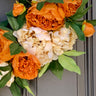 Golden Blooms Peony Wreath - TwoInspireYou