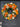 Pumpkin and peony wreath