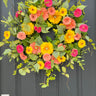 Summertime Gerbera Daisy Wreath - TwoInspireYou