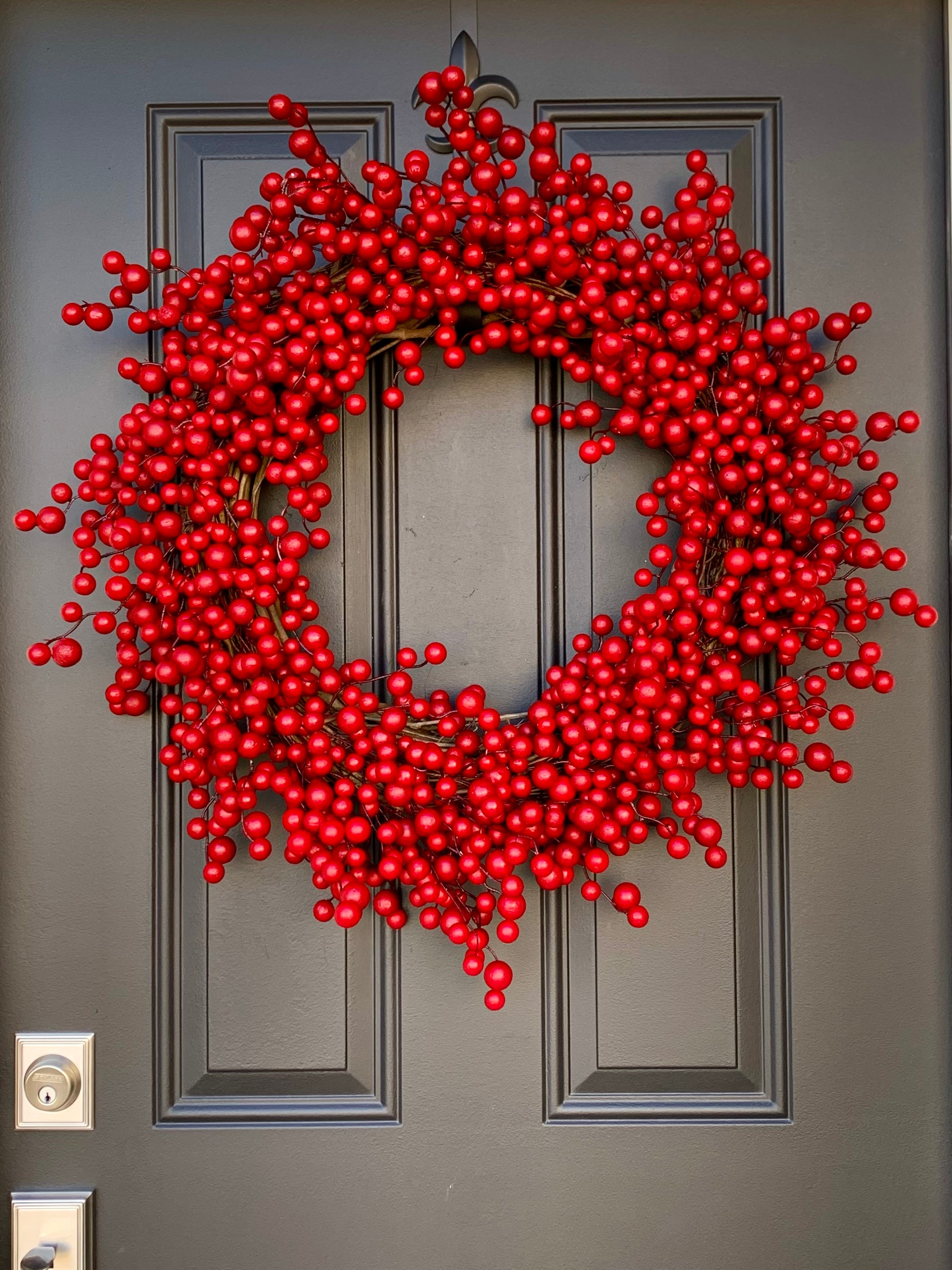 Christmas Red Berry Wreath