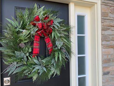 Woodlands Christmas Wreath - TwoInspireYou