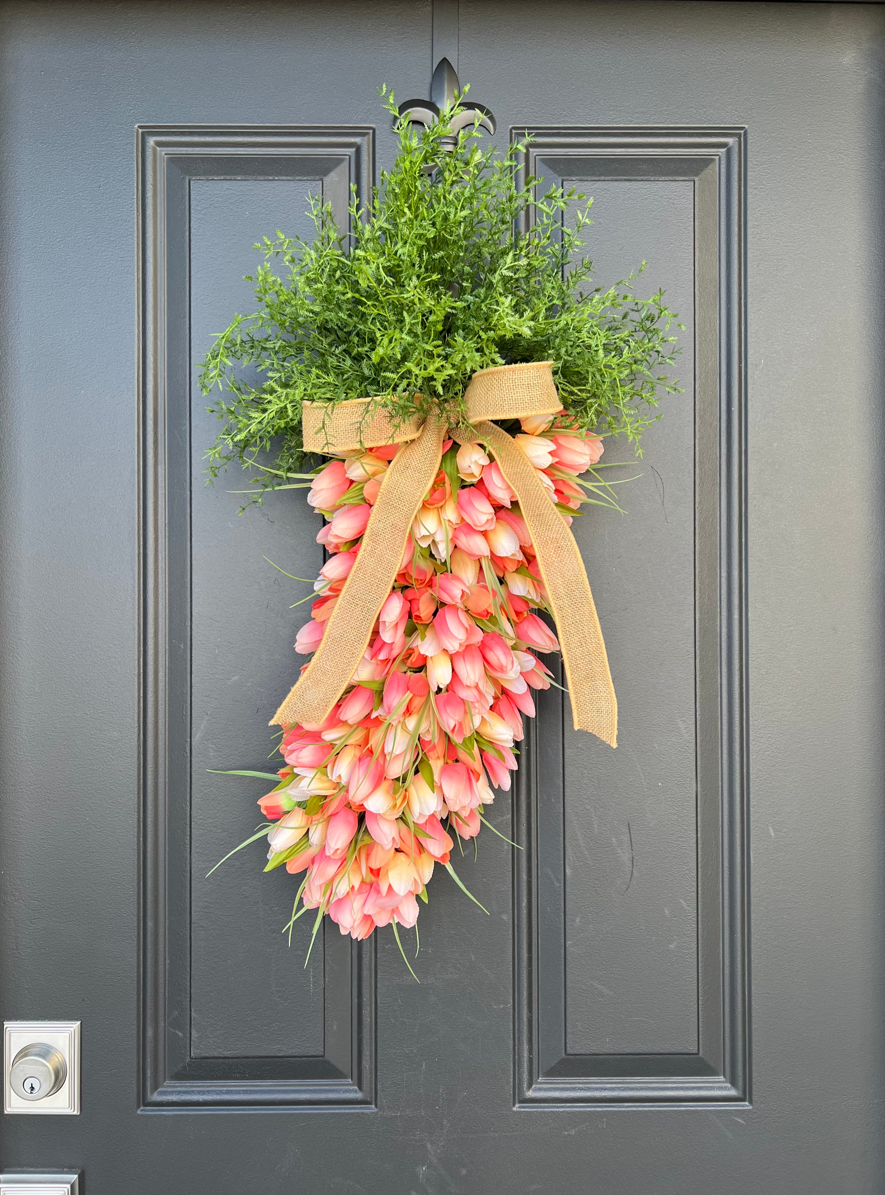 Easter Carrot Wreath