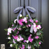 Mixed Pink Peony Wreath