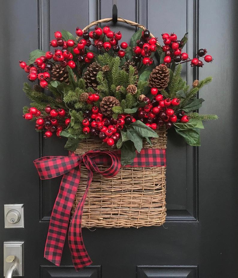 Christmas Berry Basket