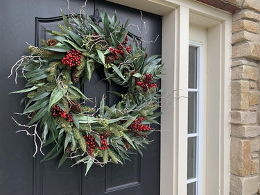I'll Be Home for Christmas Wreath - TwoInspireYou