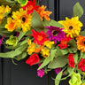 Sunshine and Daisies Wreath - TwoInspireYou