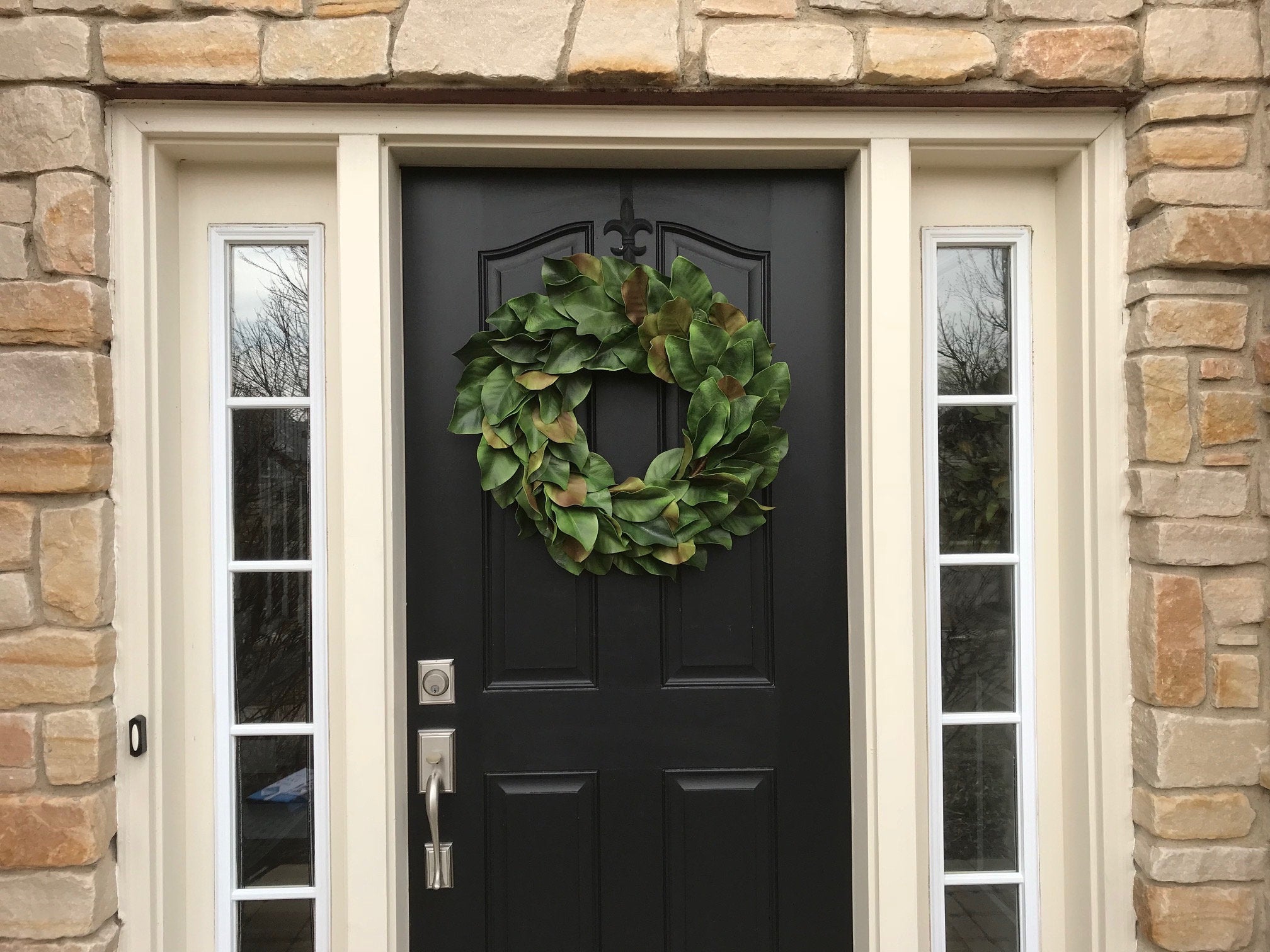 Magnolia Leaf Wreath - TwoInspireYou