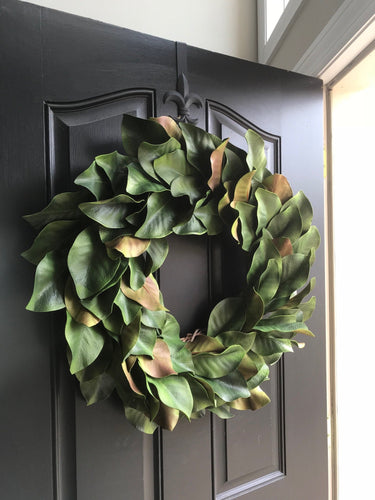 Magnolia Leaf Wreath - TwoInspireYou