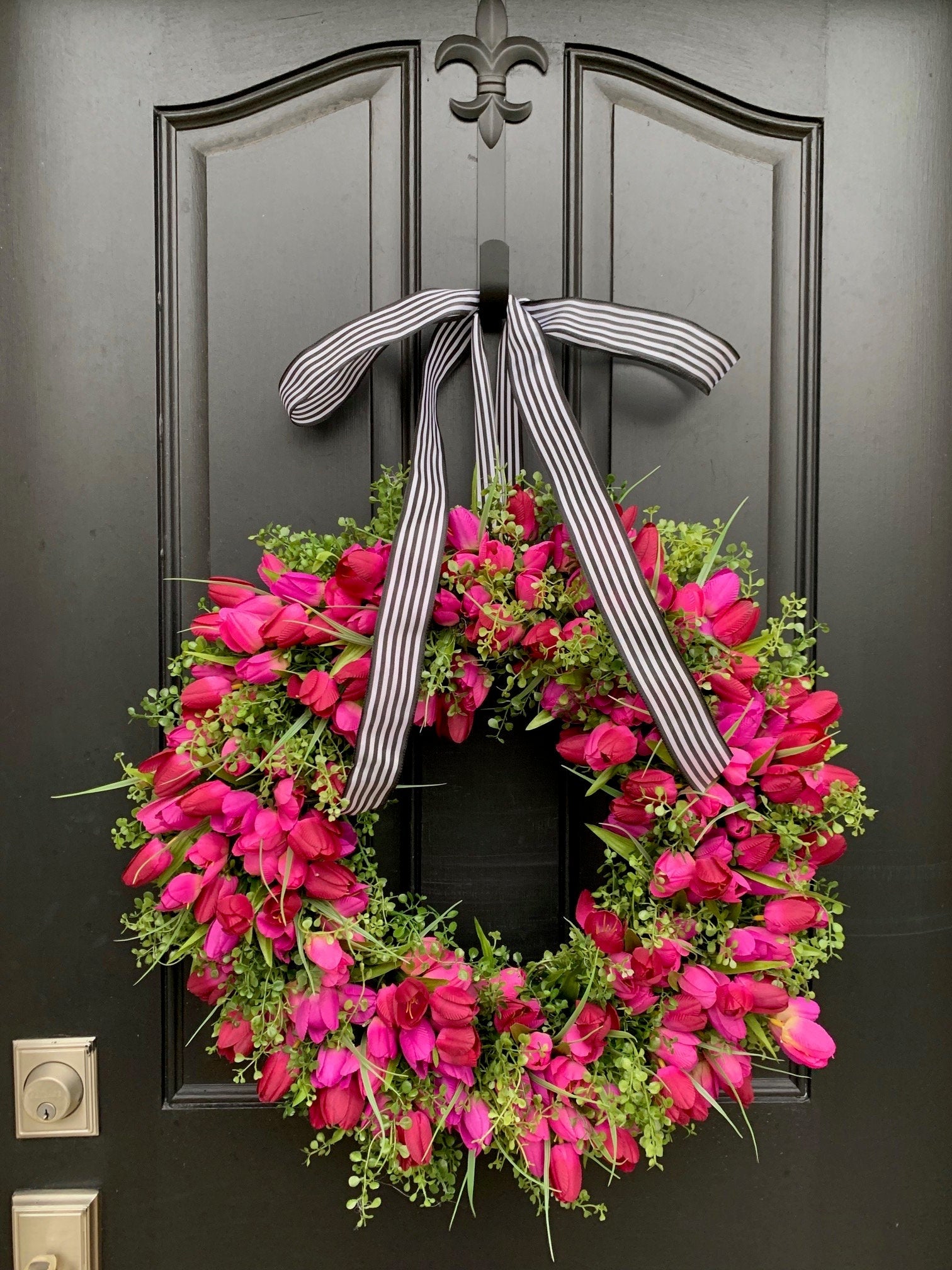 Spring and Summer Tulip Wreath