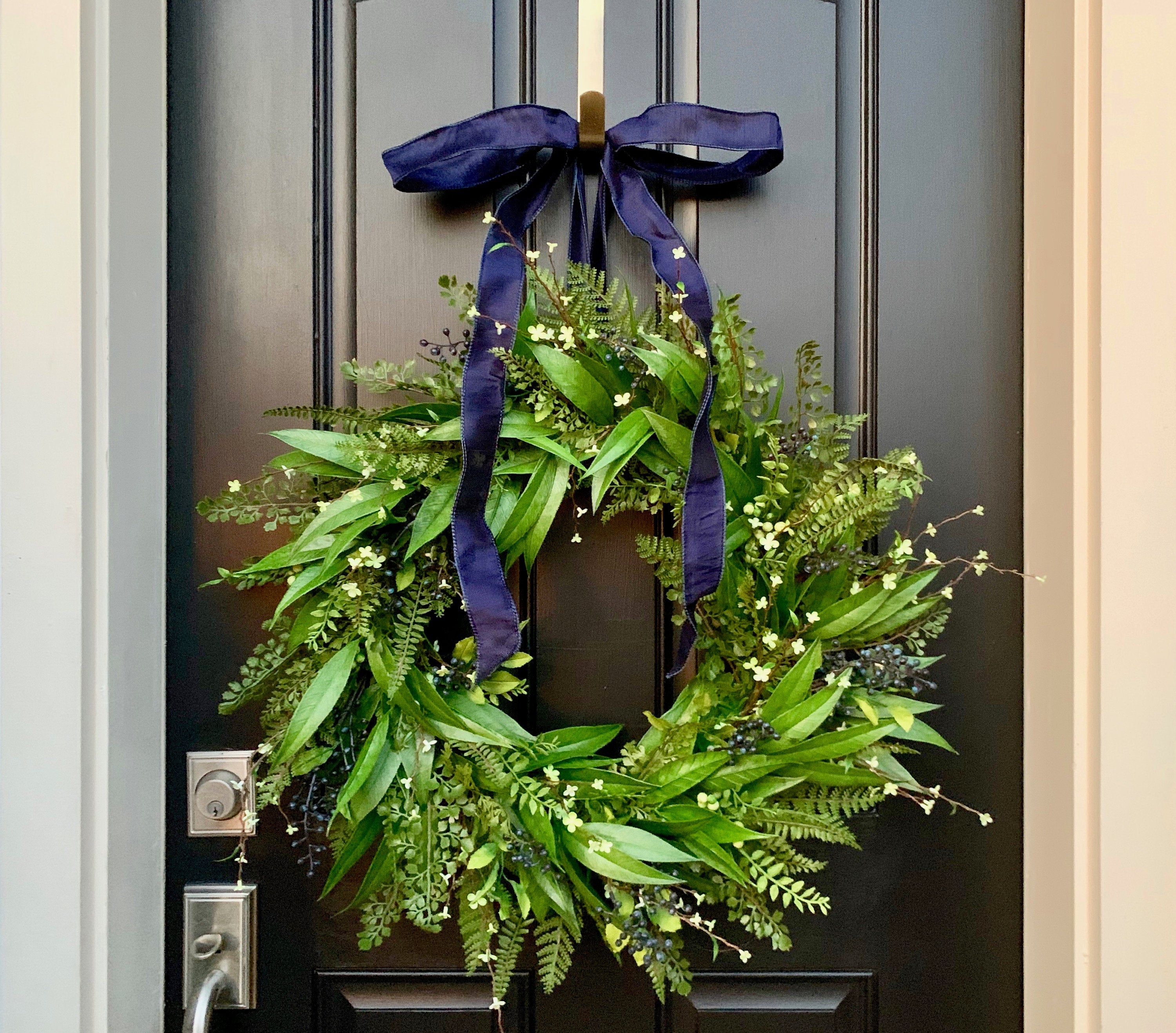 Bayleaf and Fern Wreath - TwoInspireYou