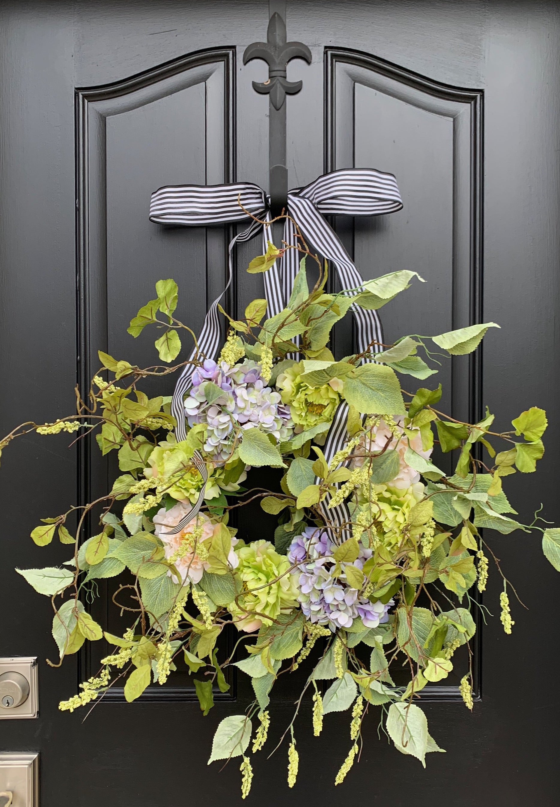 Spring and Summer Hydrangea Wreath