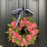 Pink Peony Wreath for Summer - TwoInspireYou