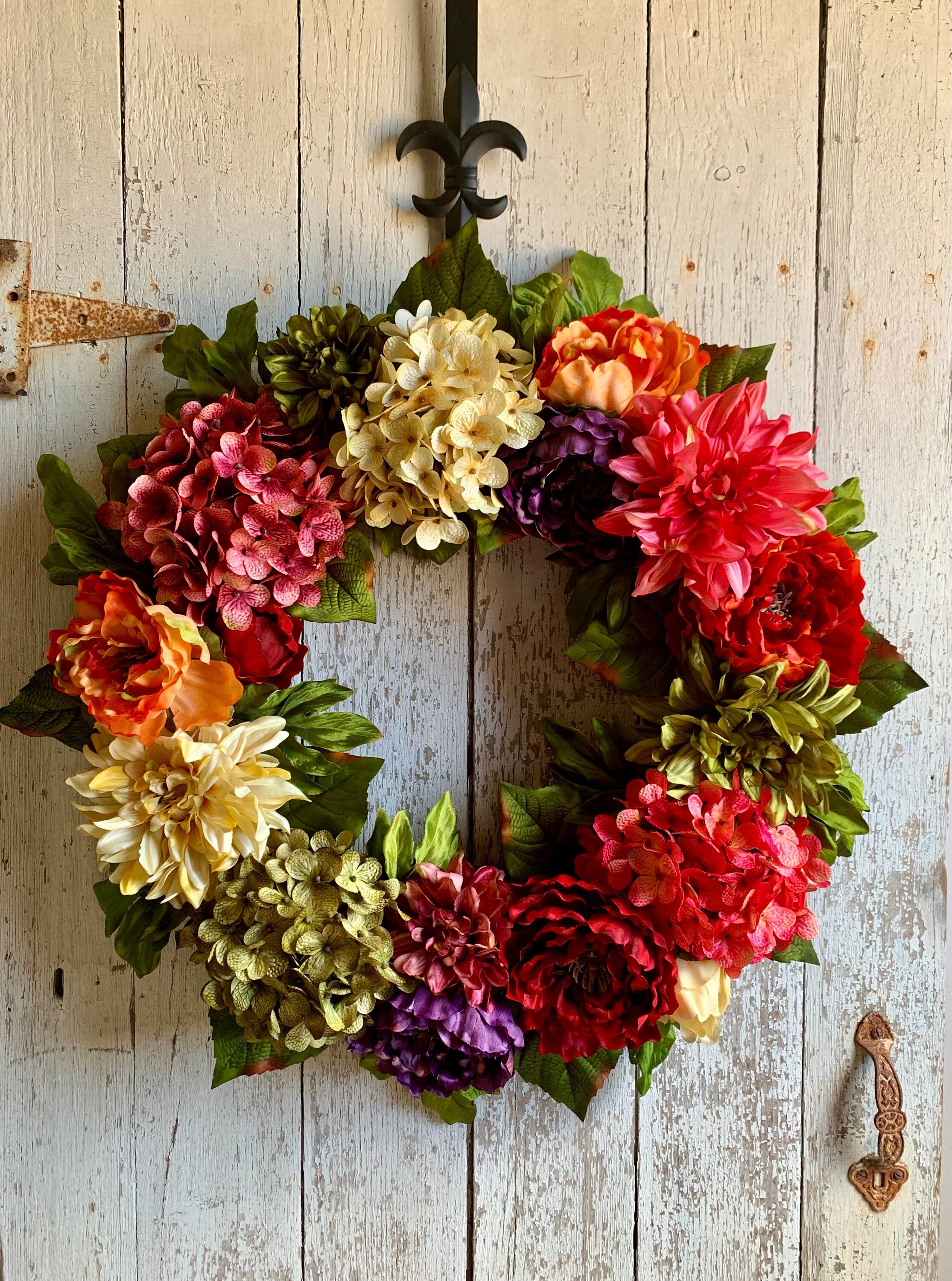 Bold and Beautiful Summer Jewel Wreath