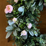 Spring Ranunculus Wreath with Eucalyptus - TwoInspireYou