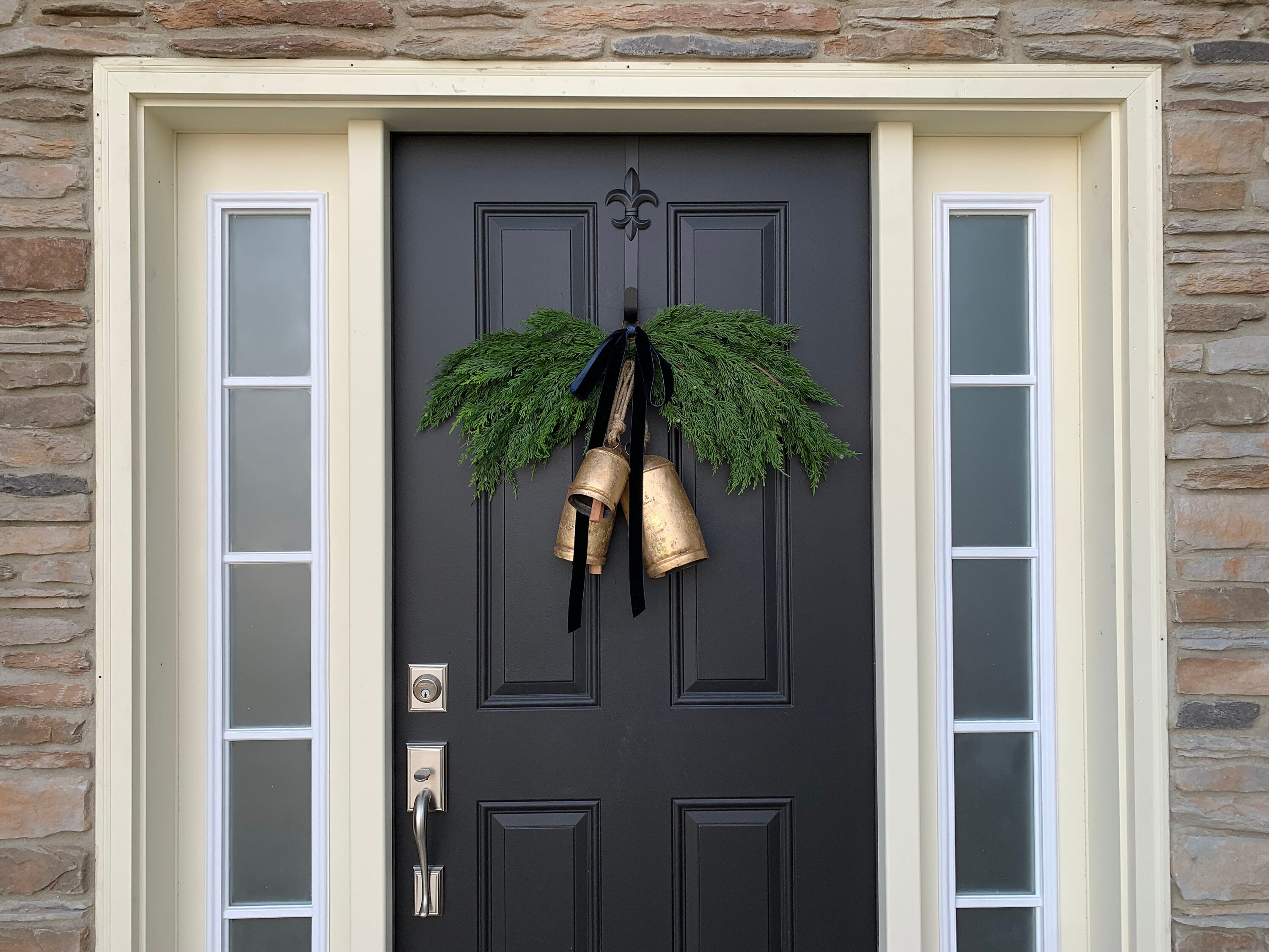 Christmas Cedar Wreath, A Nostalgic Christmas for Your Front Door