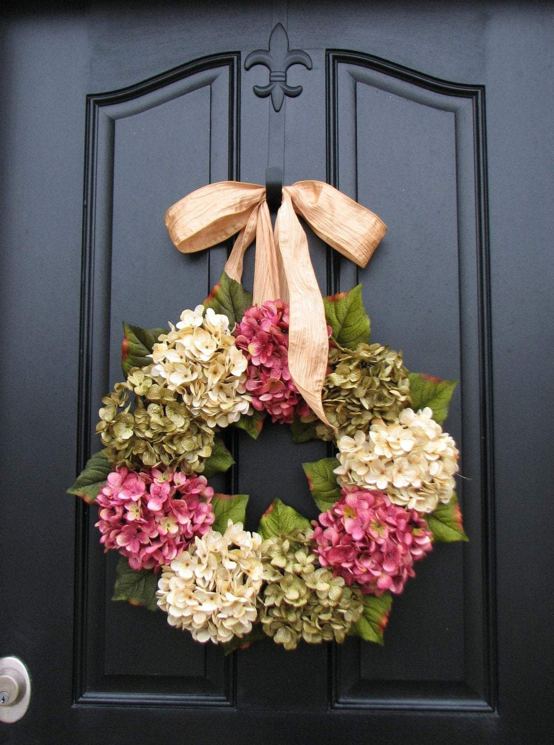 Classic Hydrangea Wreath