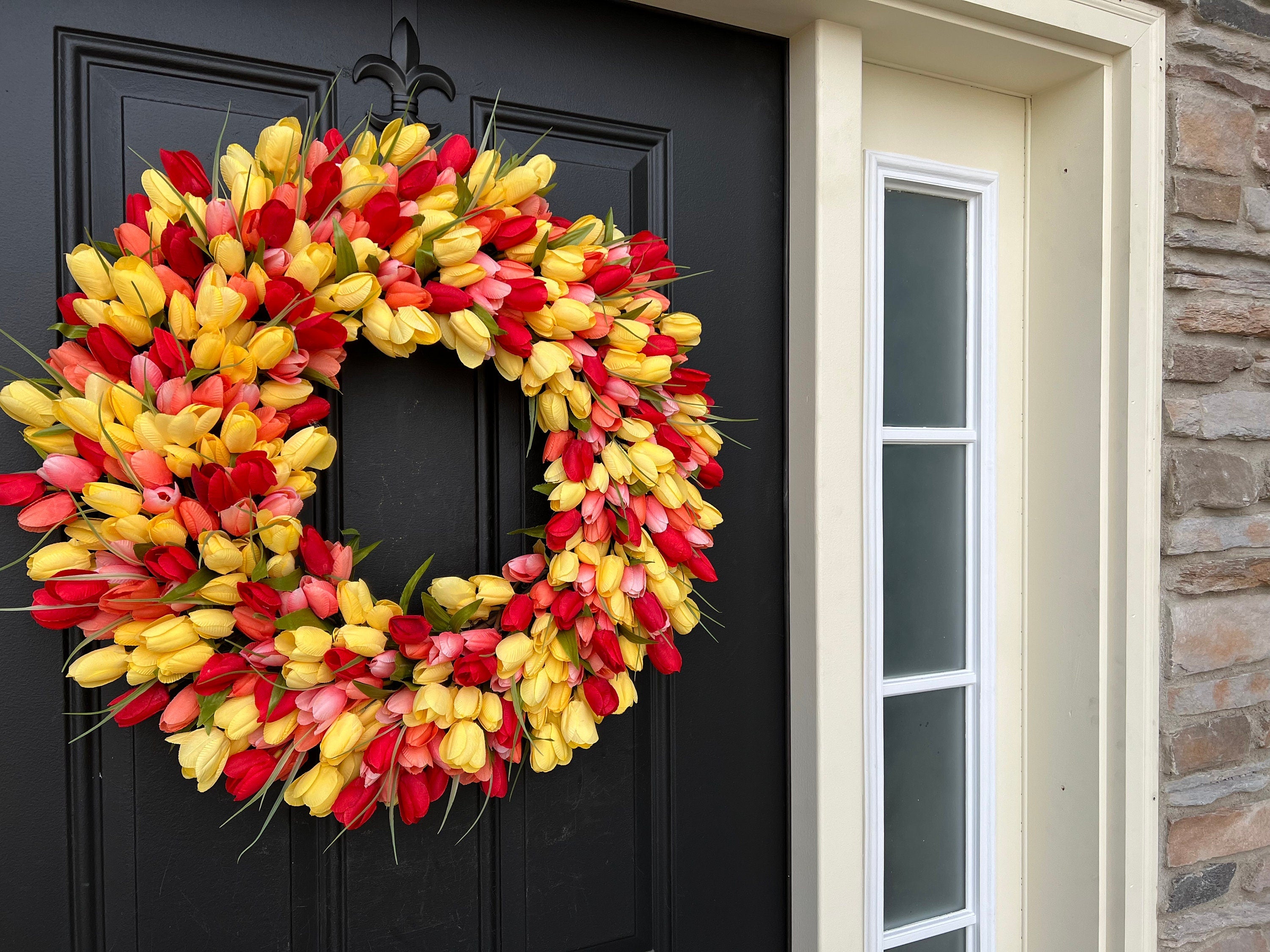 Fiesta Tulip Wreath