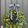 Florida Oranges Spring Fruit Wreath - TwoInspireYou