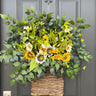 Sunflower Cottage Door Basket - TwoInspireYou