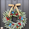 Summer Bay Leaf Wreath with Butterflies - TwoInspireYou