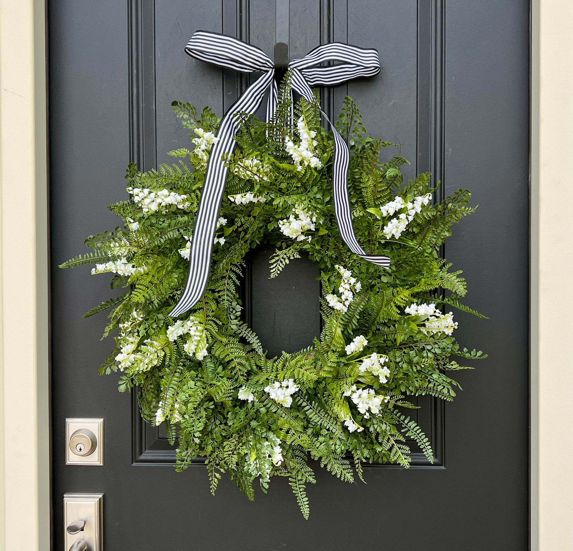 Lily of the Valley Fern Spring Wreaths