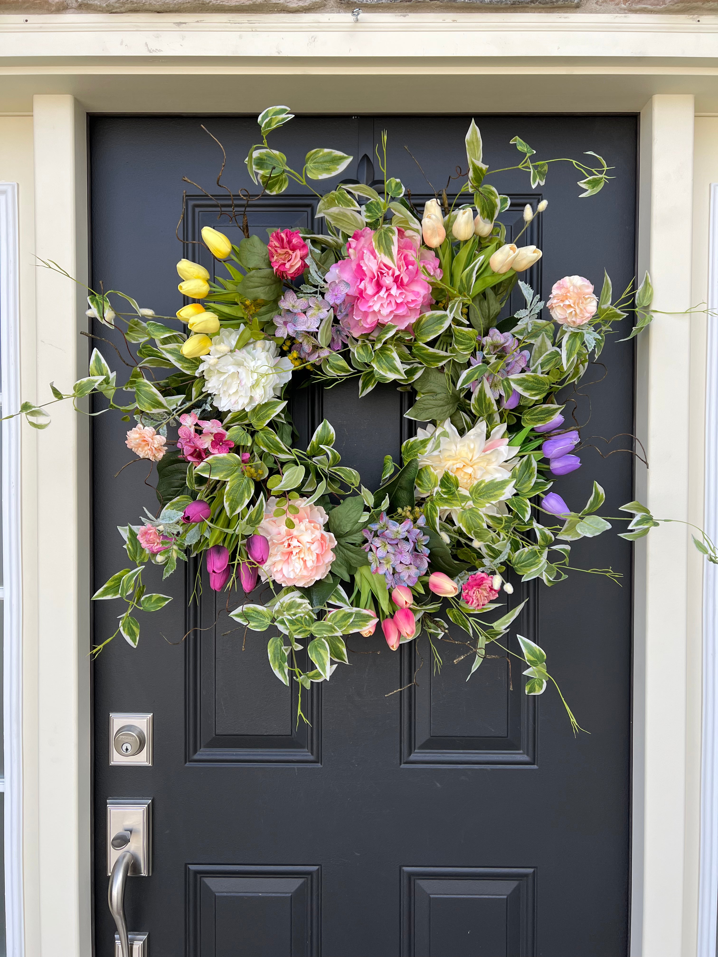 Springtime Garden Wreath