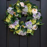 Peony Hydrangea Wreath